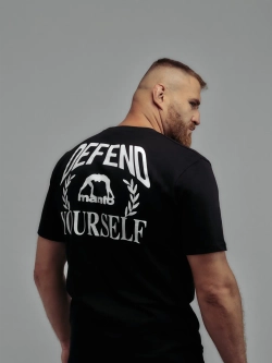 Футболка MANTO DEFEND 25 чёрная