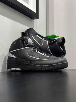 Кроссовки Nike Air Jordan 2 Retro GS "Black Chrome"