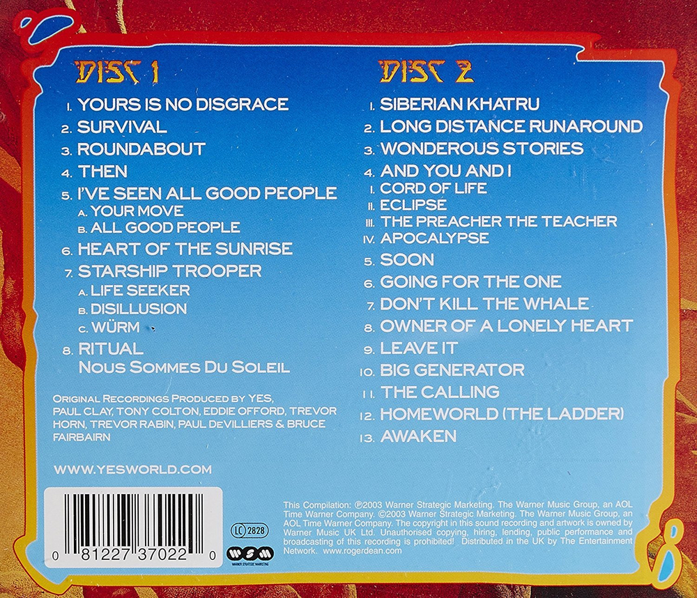 Yes / The Ultimate Yes - 35th Anniversary Collection (2CD)