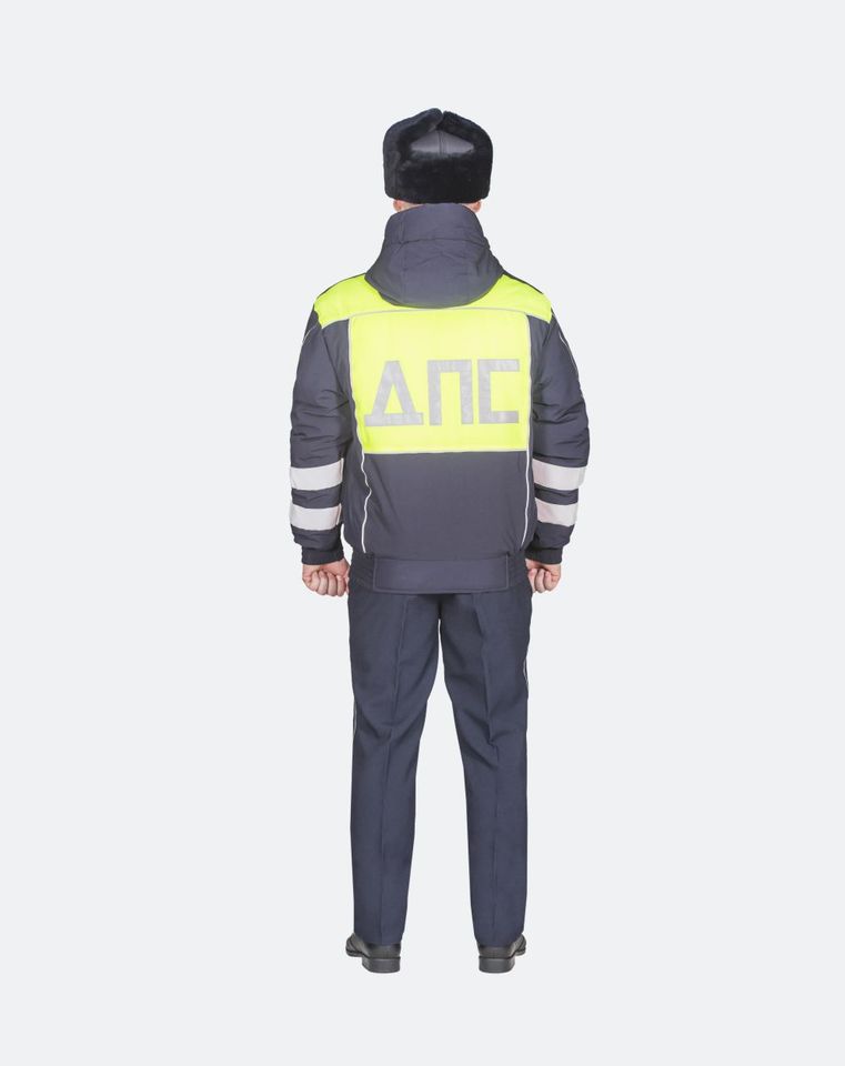 Костюм ДПС зимний нового образца (рип-стоп/мембрана/холофайбер) (А)