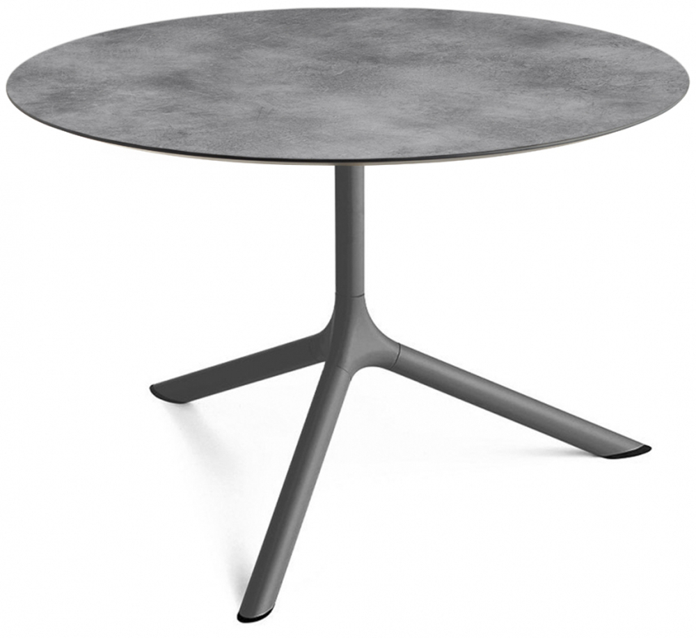 Столик ламинированный кофейный Scab Design Tripe Maxi, антрацит, цементный