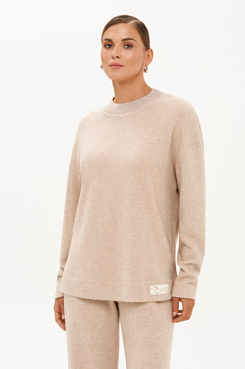 23411 Свитшот женский (бежевый)