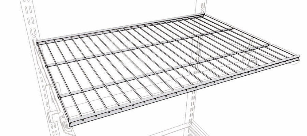 Сетчатая полка 903х506 мм