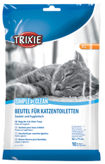 Пакеты уборочные для кошачьих туалетов, XL: 56 x 71 см, 10 шт., Trixie