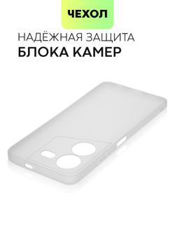 Чехол BROSCORP для Tecno Pova 5 (арт.TCN-POVA5-COLOURFUL-WHITE )