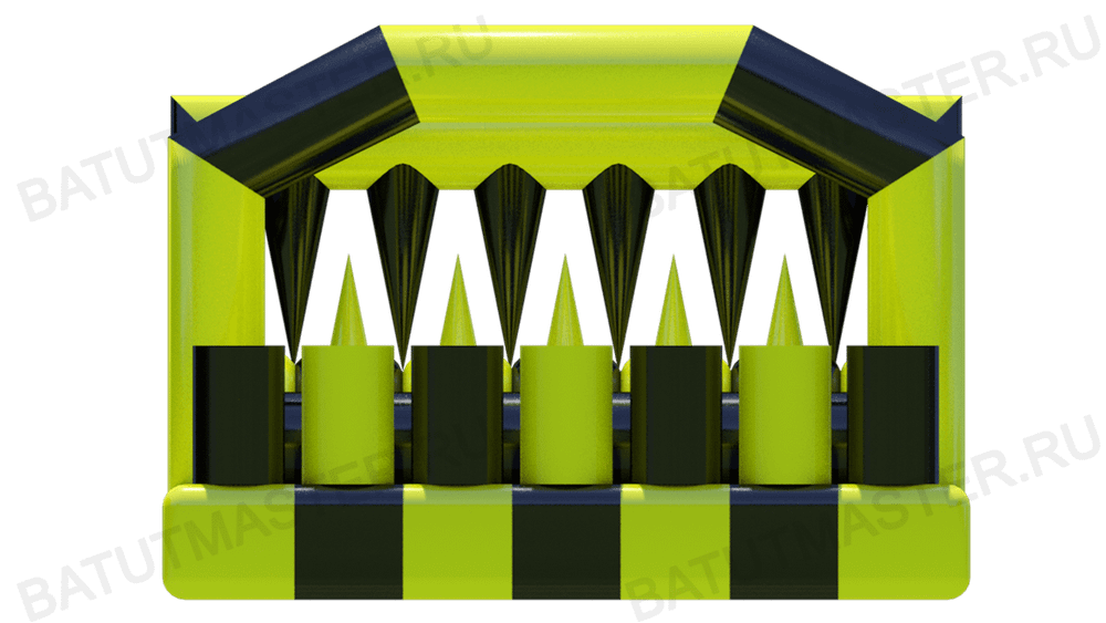 Надувной модуль препятствий «Зубья»