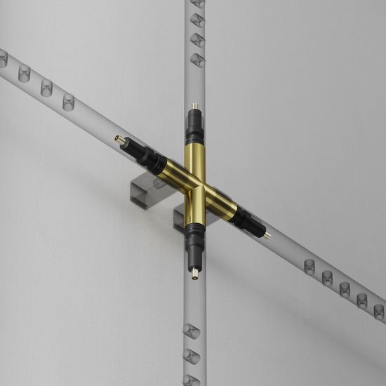 Комплектующие для систем освещения с токоведущими элементами Technical CA008TX-BS