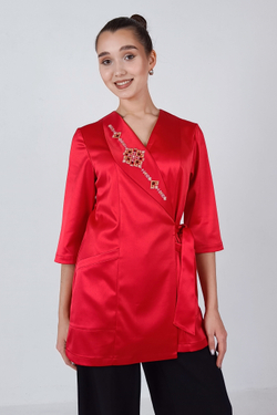 Блузка с чувашской вышивкой