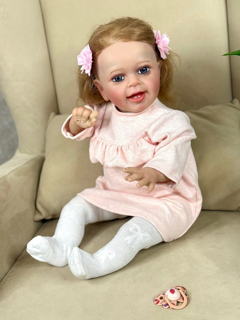 Кукла Реборн мягконабивная 60см (FA-831)