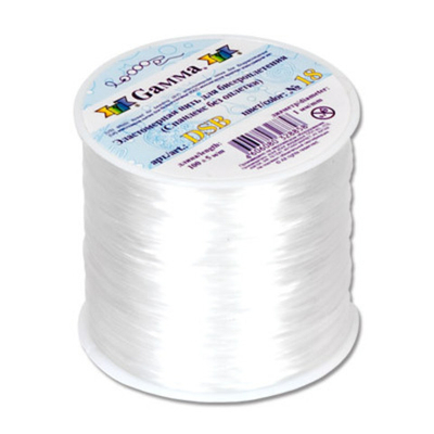 "Gamma" Эластомерная нить (спандекс) DSB d 1 мм 100 м №18