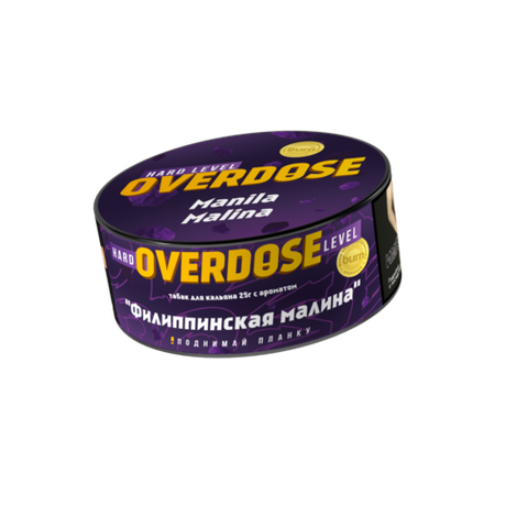 Табак Overdose "Manila Malina" (Филиппинская малина) 25гр