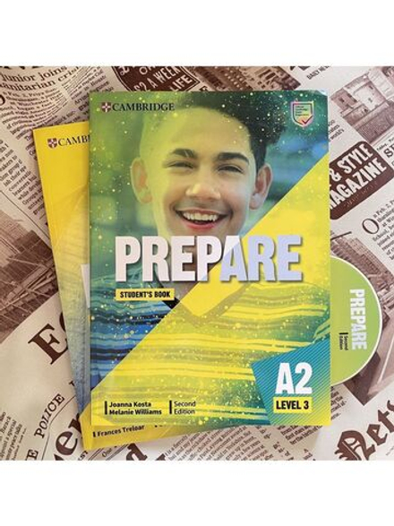 Prepare 3 (А2) SECOND EDITION Student's Book+Workbook+CD