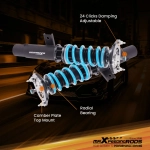 24 Level Adjustable Coilovers Lowering Suspension подходит для автомобиля Audi TT Mk2 (8J) 07-14