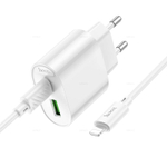 Зарядное устройство на Lightning Hoco C109A PD20W+QC3.0 (white)