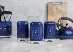 Kitchen Craft Контейнер Lovello 19х11см Чайный темно-синий