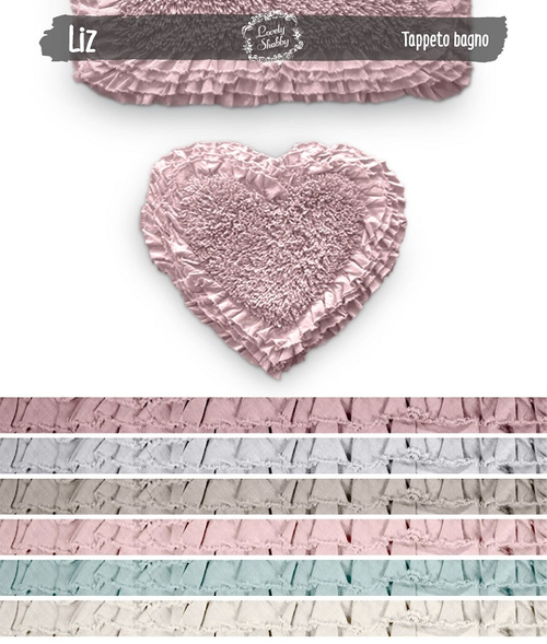 Коврик для ванной Прямоугольный "Лиз" 50х80см, 6 видов, Хлопок