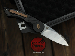 Ножи FOX KNIVES Radius Black - черная рукоять