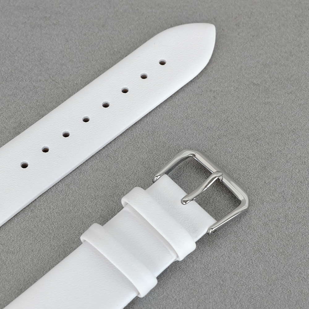 Ремешок из натуральной кожи для Apple Watch 38/40/41 mm, белый