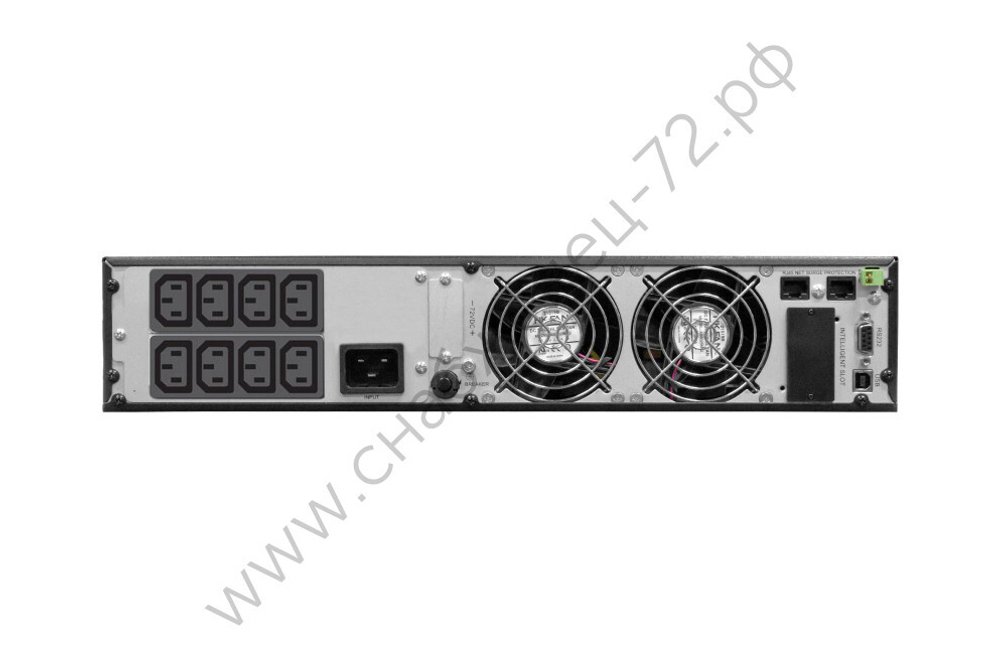 SKAT-UPS 2000 RACK исп.E ИБП 1800 Вт, On-Line, 4 АКБ внешние, чистый синус, ток заряда 6 А