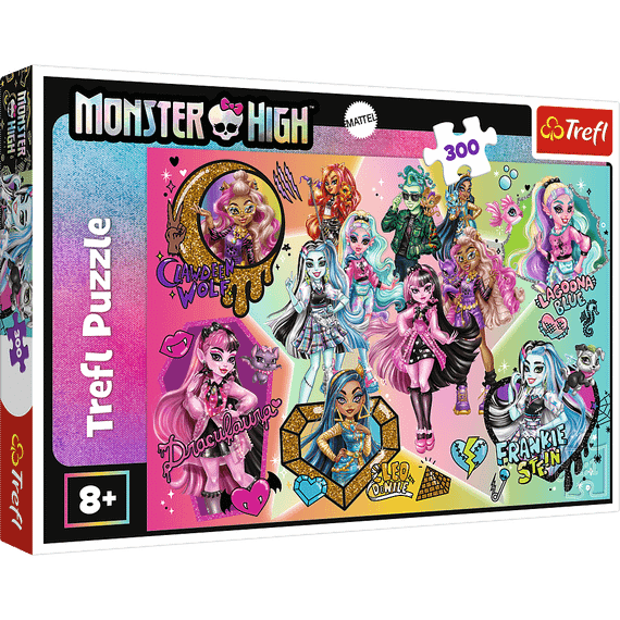 Pazl / Пазлы / Puzzles - "300" - Zombies on top! / Mattel, Monster High