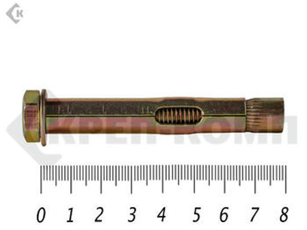 Анкер болт болтом м8 10х80 (5шт)