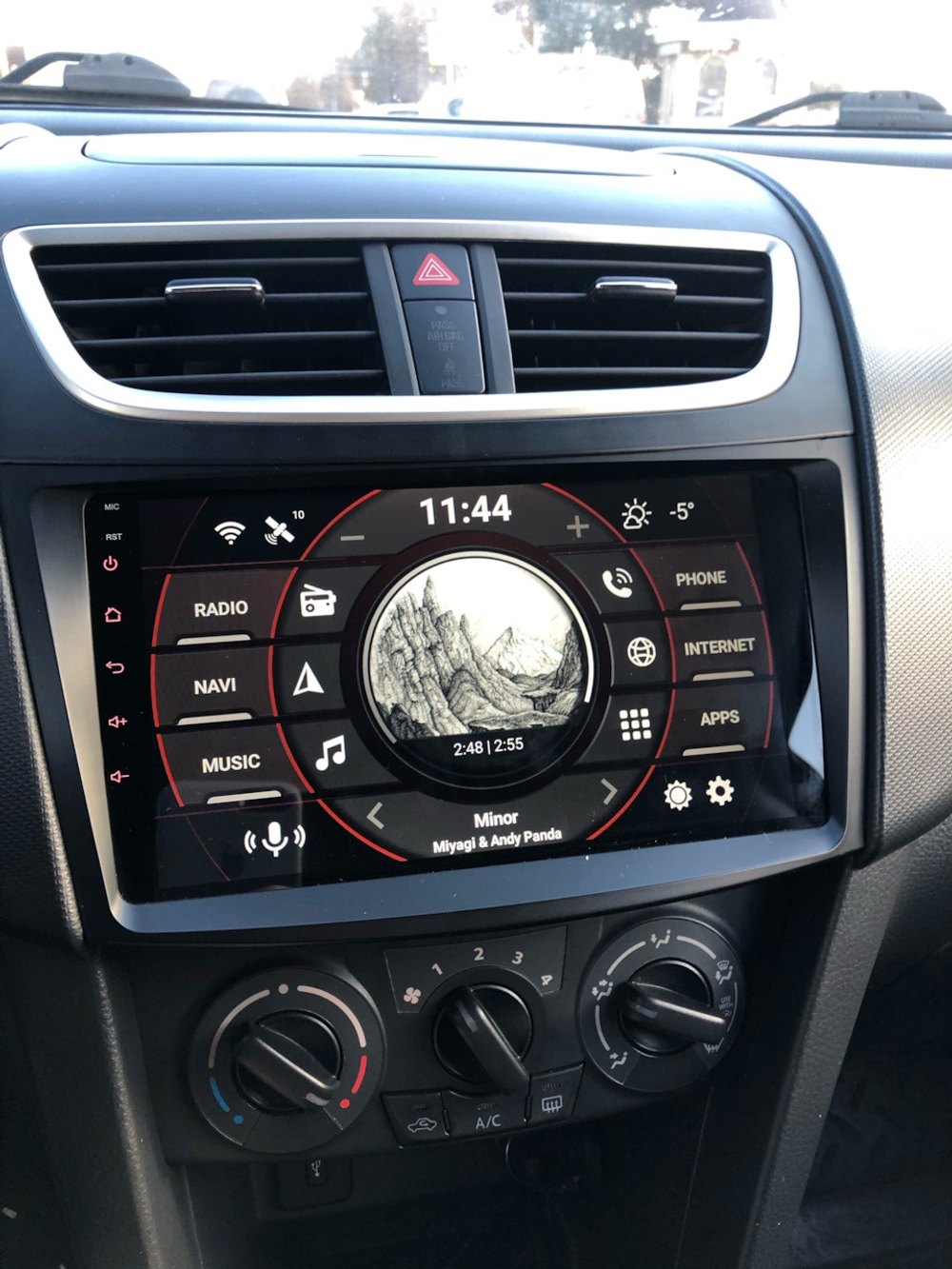 Магнитола для Suzuki Swift 2011-2015 - Vaycar VA75-0179 на Android 13, 8-ядер, 4G SIM-слот