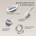 Ванна детская Bubago Dimaro 7в1 серый