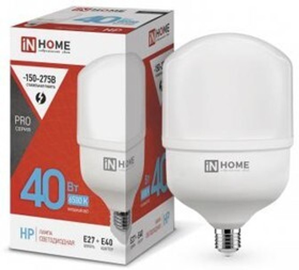 Лампа светодиодная высокомощная LED-HP-PRO 40Вт цилиндр 6500К холод. бел. E27