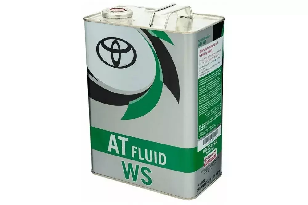 Масло трансмиссионное TOYOTA ATF WS синтетическое 4 л