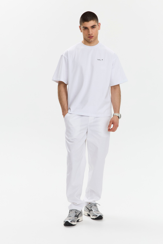 Брюки медицинские мужские Прагмо, белый