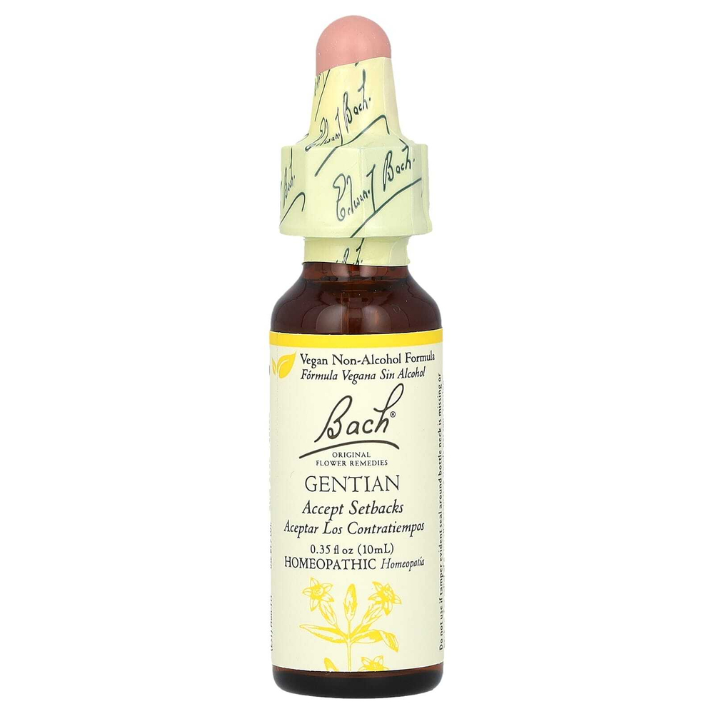 Bach, Original Flower Remedies, горечавка, 10 мл (0,35 жидк. унции)