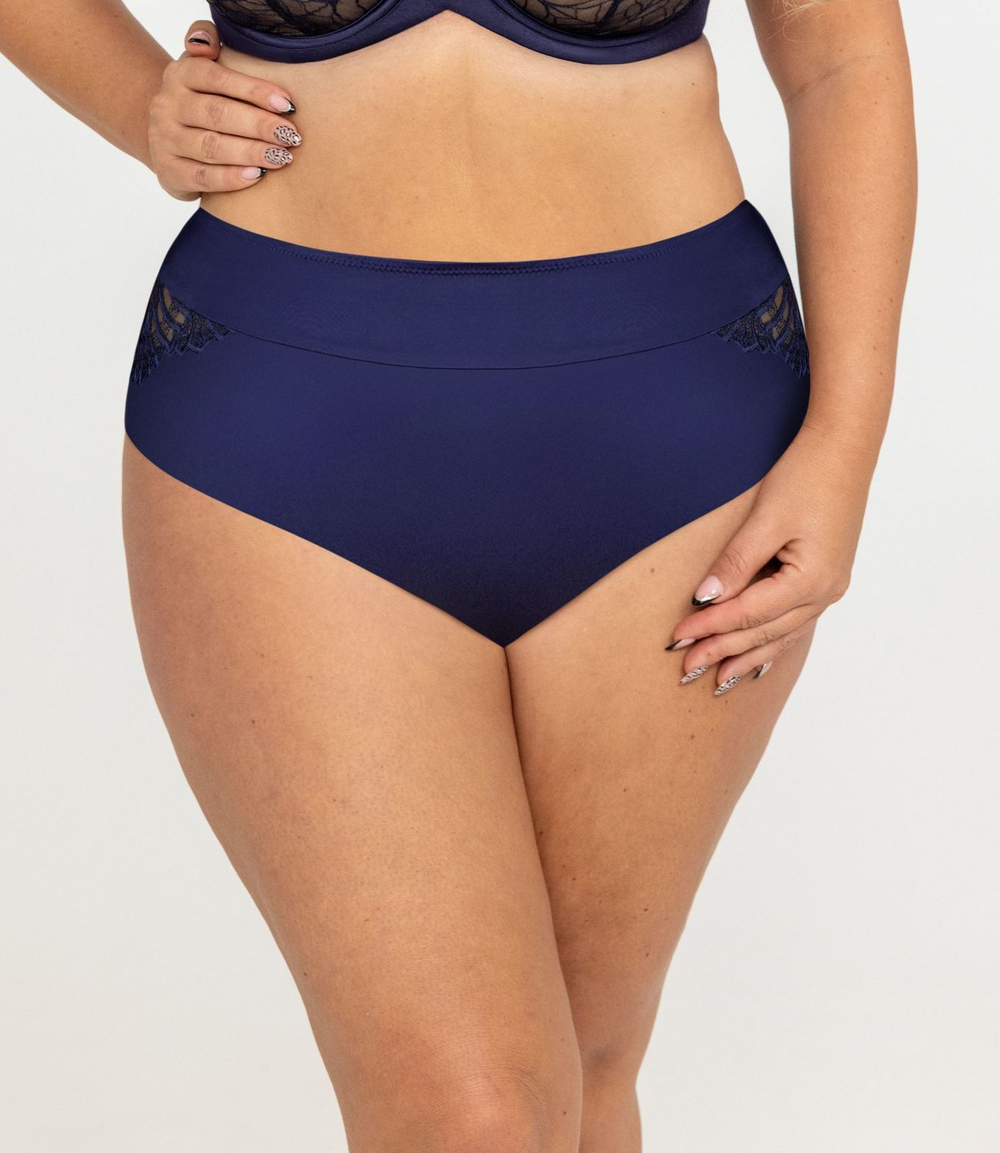 Трусы Kris Line Moonlight слипы High Waist (синий)