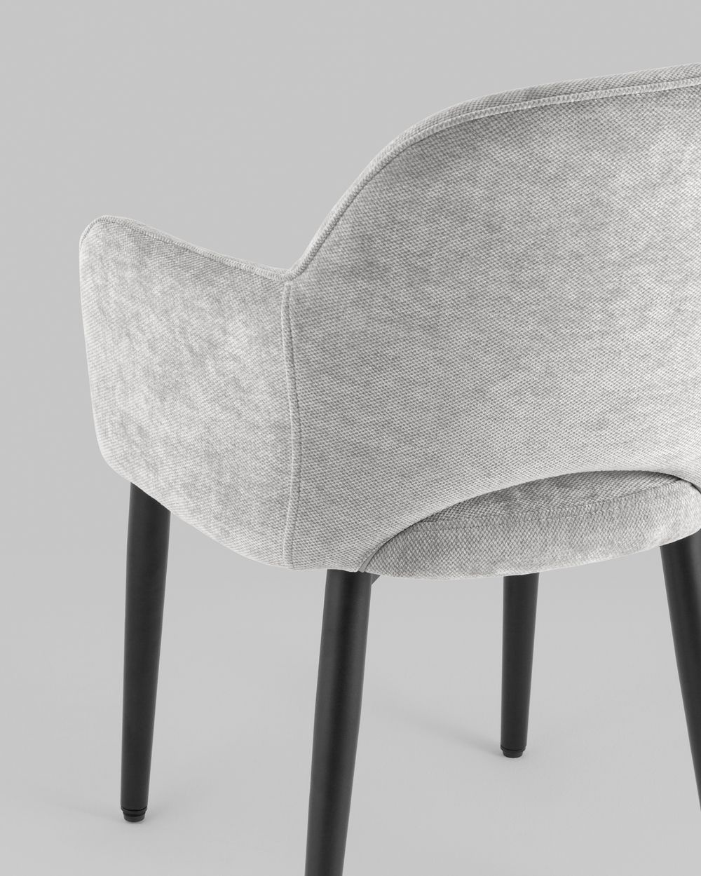 Стул Венера шенилл светло-серый