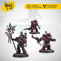 Zardu Layak and Blade-slaves Bodyguard