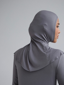 Балаклава утонченная без шва серая