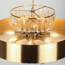 Люстра Rivoli Vickie 1051-306 6 х Е14 40 Вт хрусталь | Rivoli