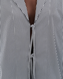 №038 Пижама городская (синяя полоска)