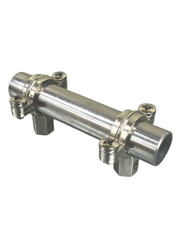 Хомут никель для фиксации трубы D15