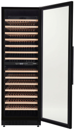 Встраиваемый винный шкаф Hyundai HBWC 1765 DC, черный