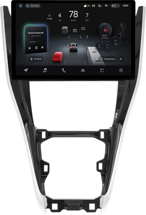 Магнитола для Toyota Harrier 3 XU60 2013-2017 (большая рамка) - Teyes CC4-PRO монитор 13" 2K QLED на Android 13, Быстрейшая, Snapdragon 778G, ИИ, CarPlay, DSP, 4G SIM-слот