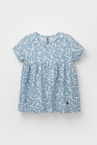 фуфайка  для девочки  КР 302421/пыльно-синий,блики на воде к469