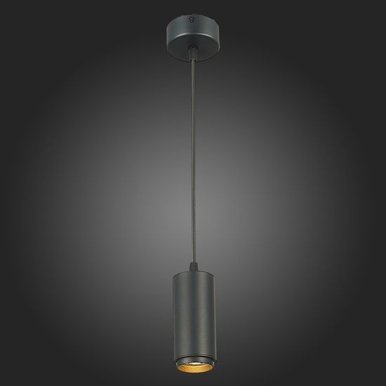 ST600.433.10 Светильник подвесной Zoom Черный LED 1*10W 3000K 1 000Lm Ra>80 15-60° IP20 D59xH130 170 Подвесные светильники