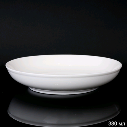 Тарелка глубокая 380 мл / YT-24 /уп 48/