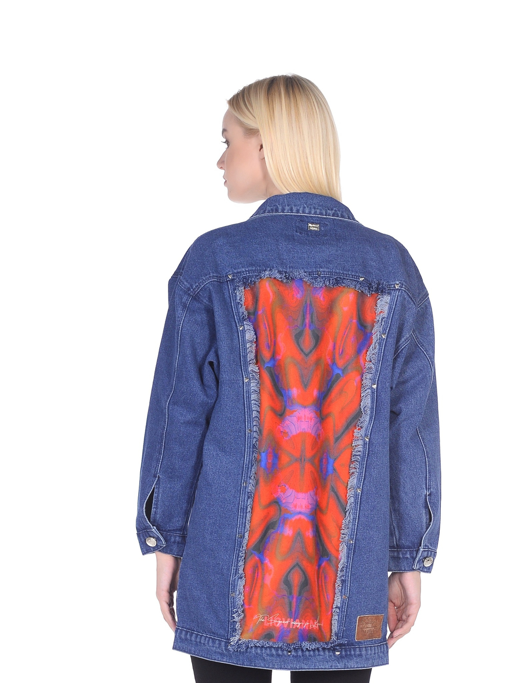 LIGVIANNI Джинсовая куртка Denim Jacket The Fire of Zen