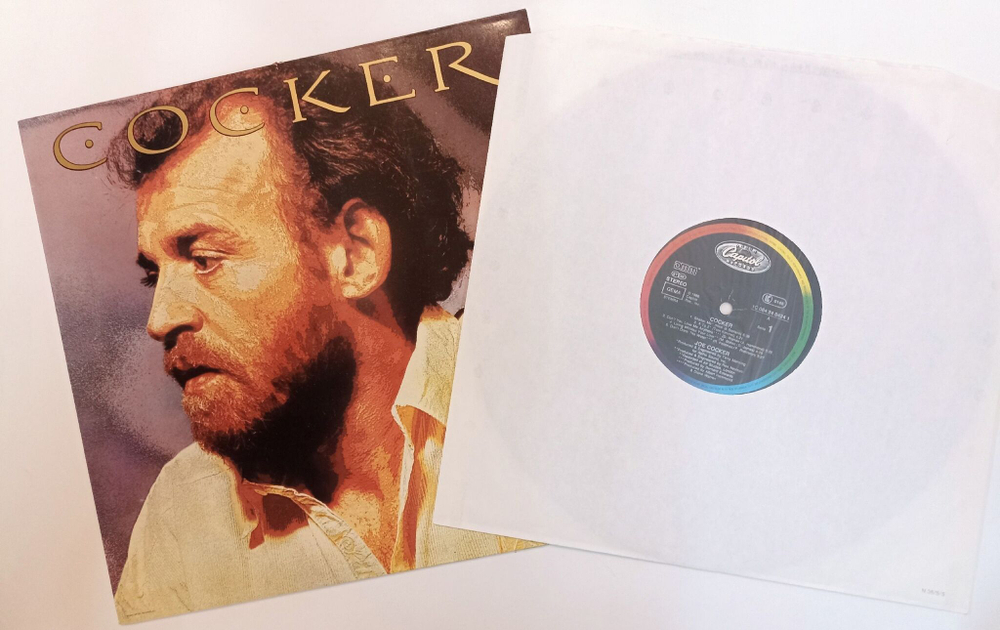 Винтажная виниловая пластинка LP Joe Cocker Cocker (Germany 1986)