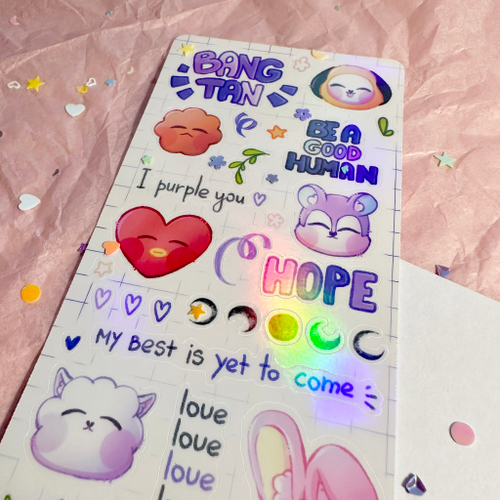 Стикерпак / Dust Witch / BTS / BT21