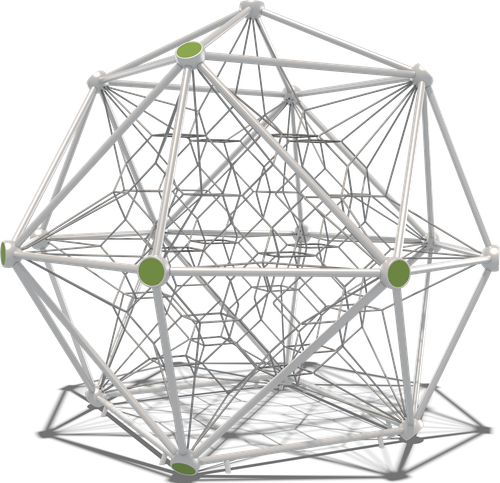 Гибкие элементы для лазания Орион (паттерн Papercut)