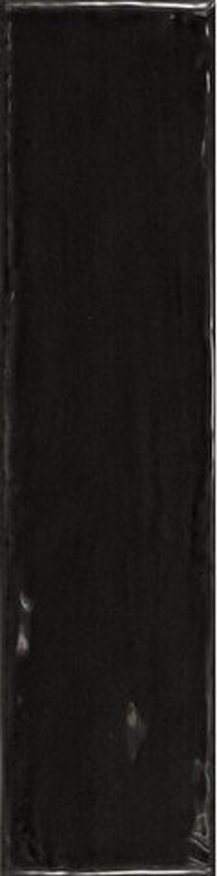 Equipe Cottage Bullnose Black Gloss 7.5x30