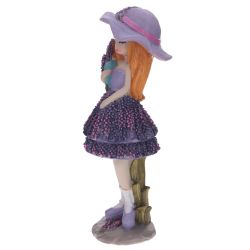 GAEM Фигурка декоративная "Девочка", L10 W9 H25 см, 2в.