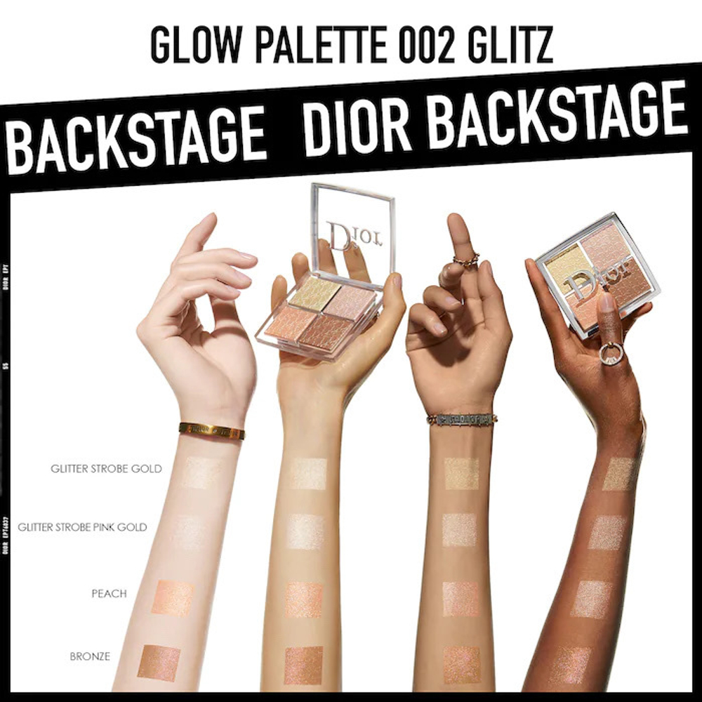Dior backstage palette glow face hotsell